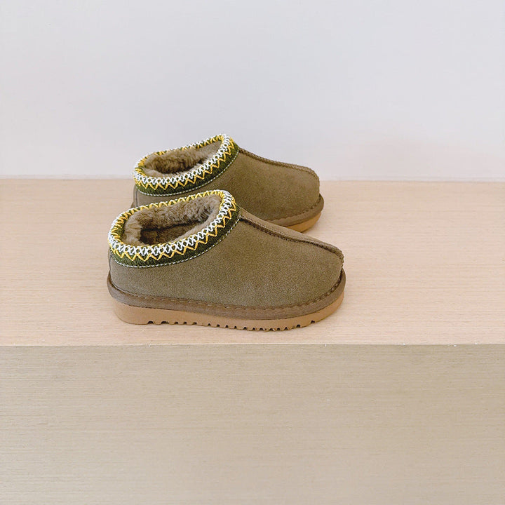 Halo | Comfy Fluffy Suede Braided Outdoor Sleepers