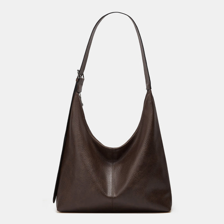 DESIREE™ - Borsa a Spalla in PU Pelle Monocromatica per Donne, Borsa Versatile per Shopping e Lavoro Quotidiano