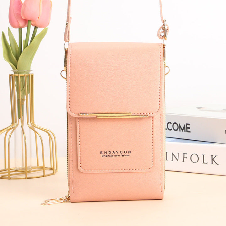 ELIZA™ - Borsa Messenger per Smartphone da Donna con Touch Screen