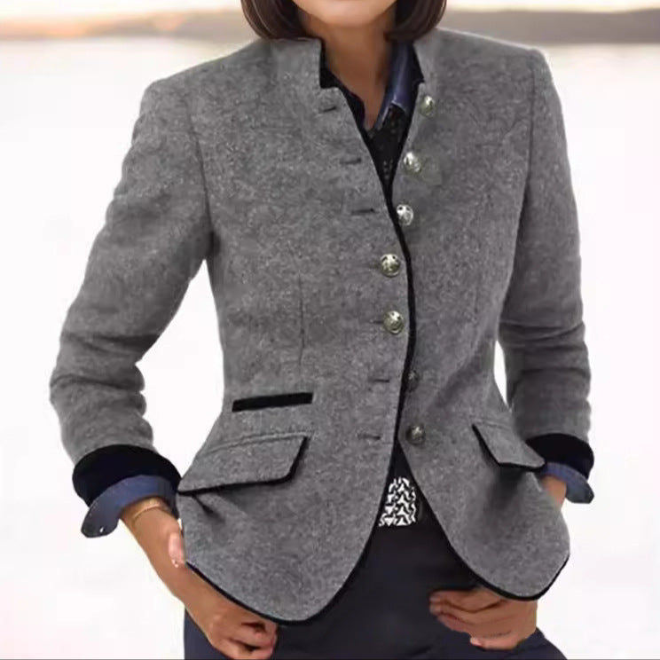 Vivienne – Blazer Classico in Mistura di Lana da Donna Edizione Limitata
