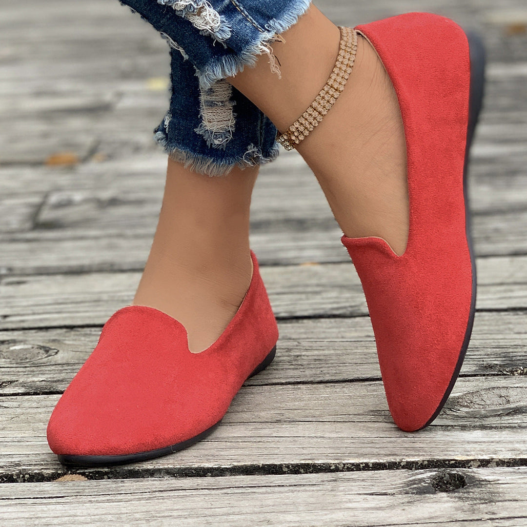 Janelle | Casual Comfortable Pointed-Toe Flats