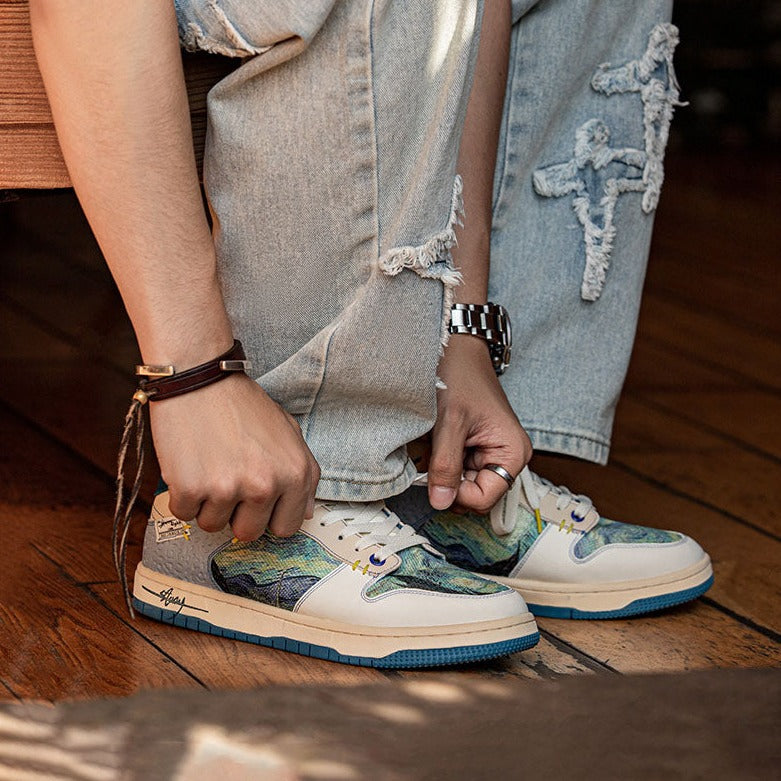 VAN GOGH™ | Sneakers ispirate alla Notte Stellata