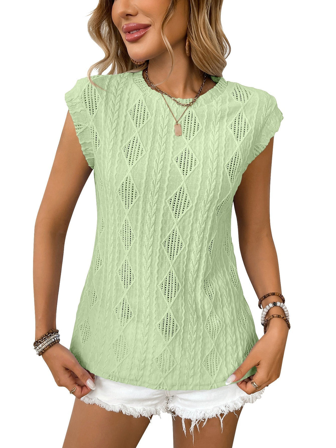 DELICE™ – T-shirt Chic in Maglia Leggera