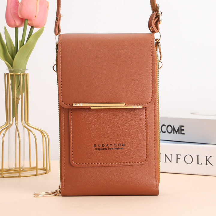 ELIZA™ - Borsa Messenger per Smartphone da Donna con Touch Screen