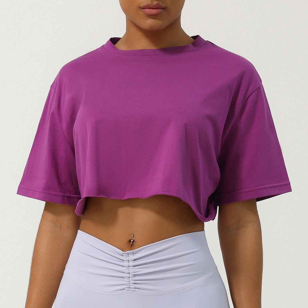 CASSIA™ – T-shirt Crop Fit Relaxato