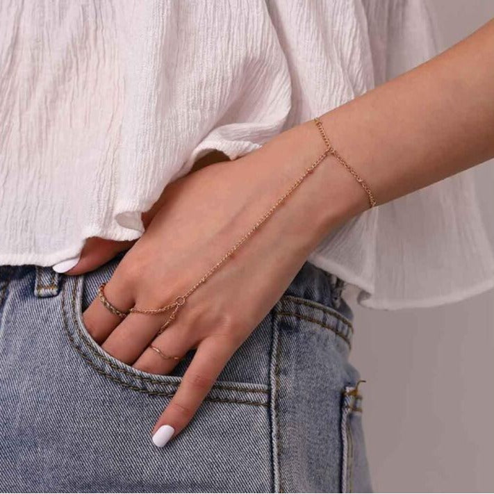 MYLENE™ – Bracciale a Catena Sottile per Mano
