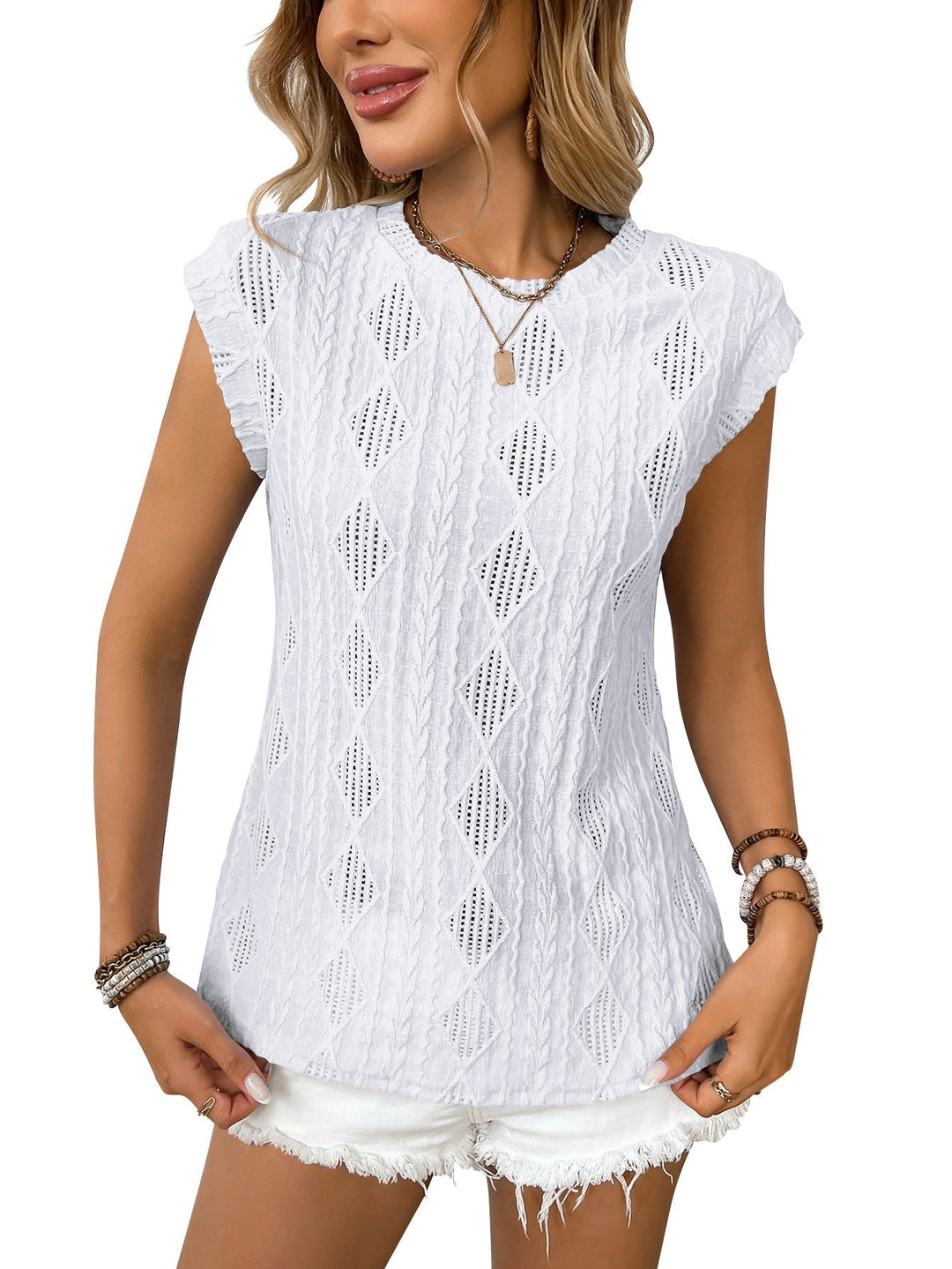 DELICE™ – T-shirt Chic in Maglia Leggera