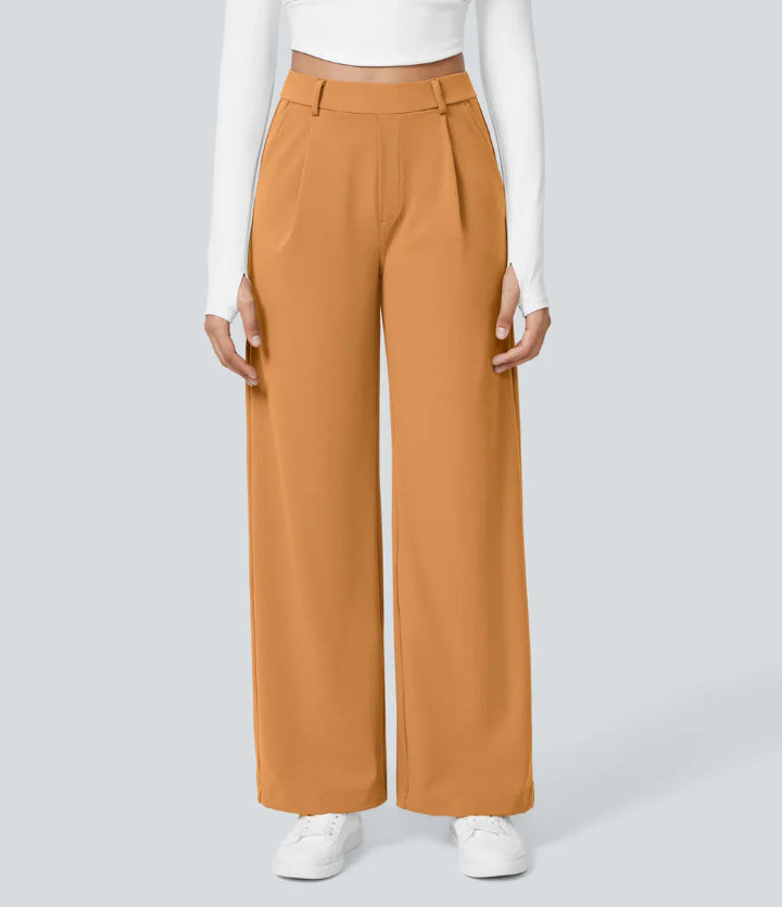 MONAH™ - Pantaloni Minimalisti Casual a Gamba Larga