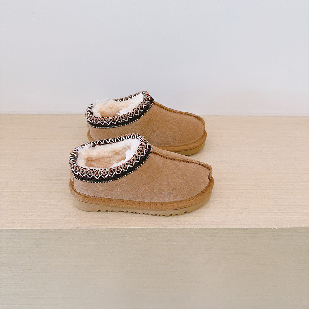 Halo | Comfy Fluffy Suede Braided Outdoor Sleepers
