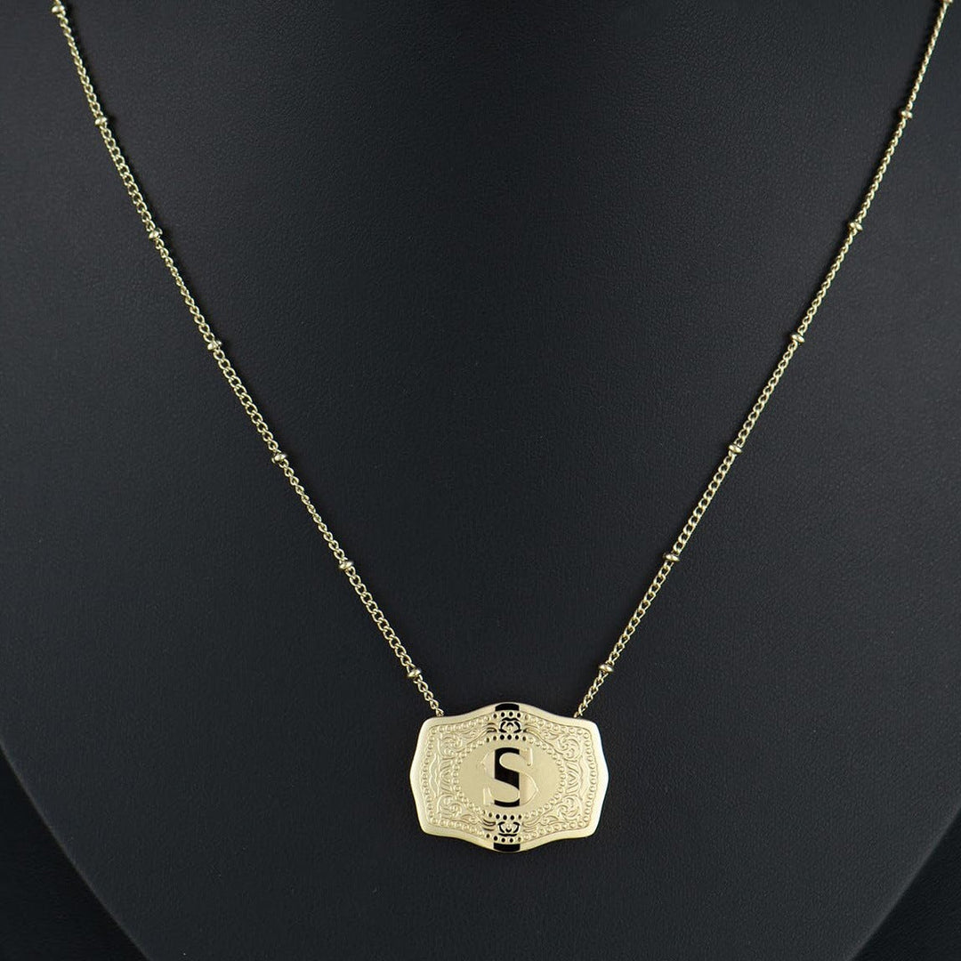 CINDY™ - Collana con pendente a lettera iniziale elegante