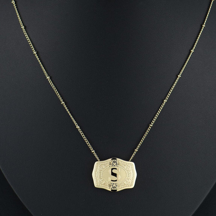 CINDY™ - Collana con pendente a lettera iniziale elegante