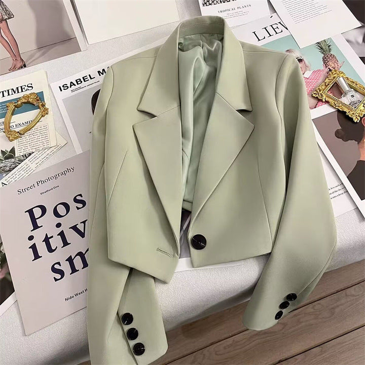 CORALIE™ - Blazer Cropped Sofisticato