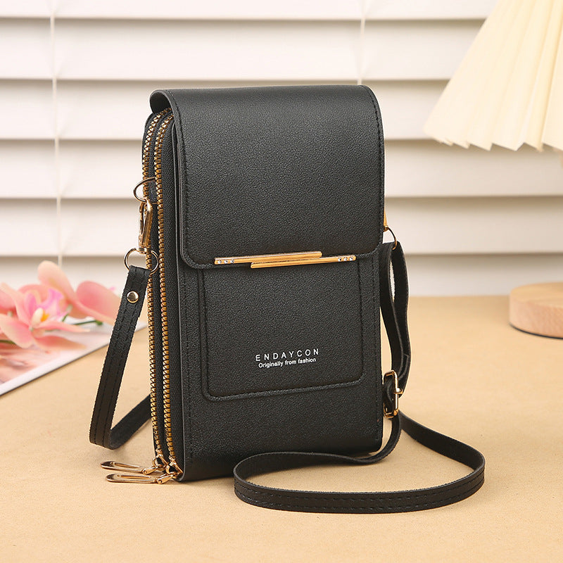 ELIZA™ - Borsa Messenger per Smartphone da Donna con Touch Screen