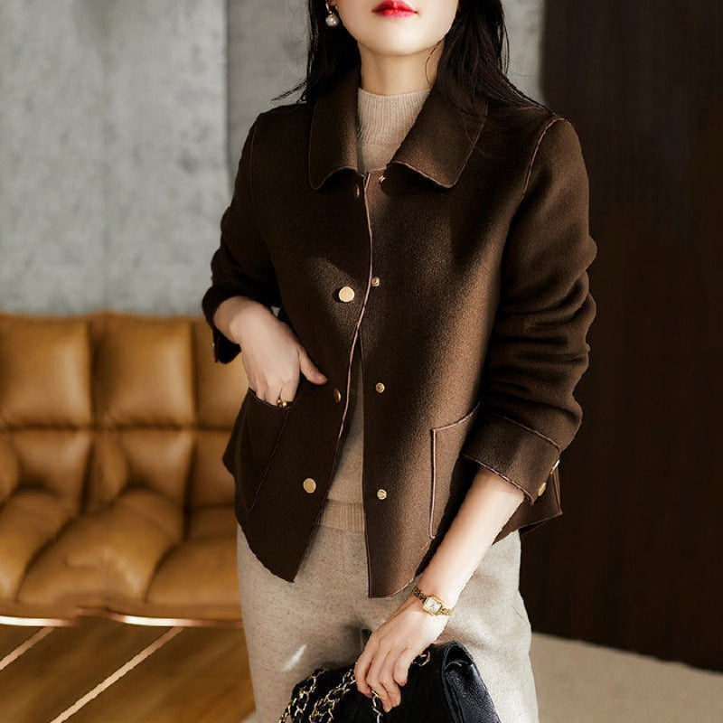 OVIDIA™ - Blazer elegante con bottoni frontali e maniche lunghe