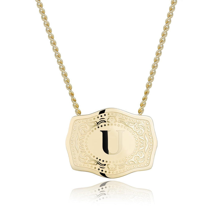 CINDY™ - Collana con pendente a lettera iniziale elegante