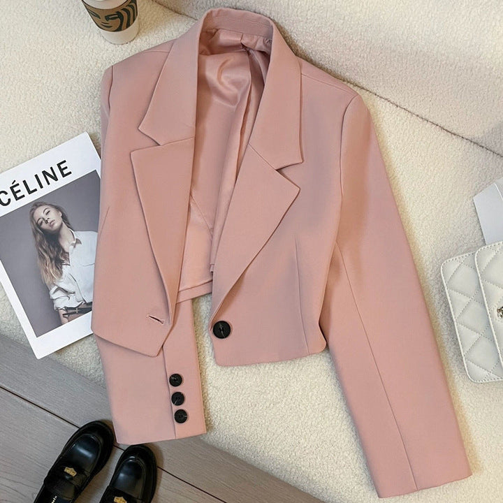 CORALIE™ - Blazer Cropped Sofisticato