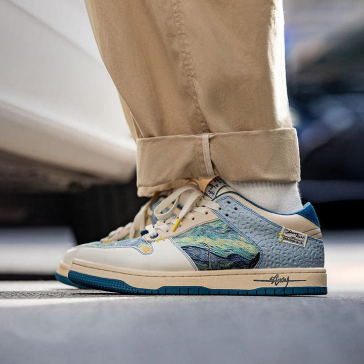 VAN GOGH™ | Sneakers ispirate alla Notte Stellata