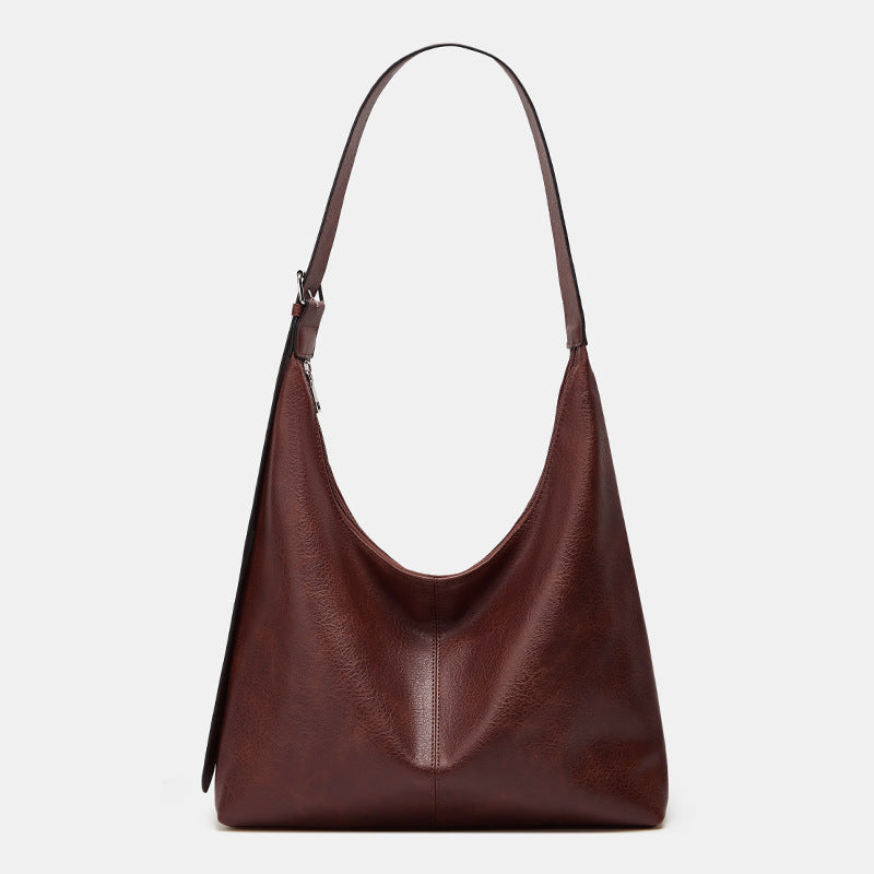 DESIREE™ - Borsa a Spalla in PU Pelle Monocromatica per Donne, Borsa Versatile per Shopping e Lavoro Quotidiano