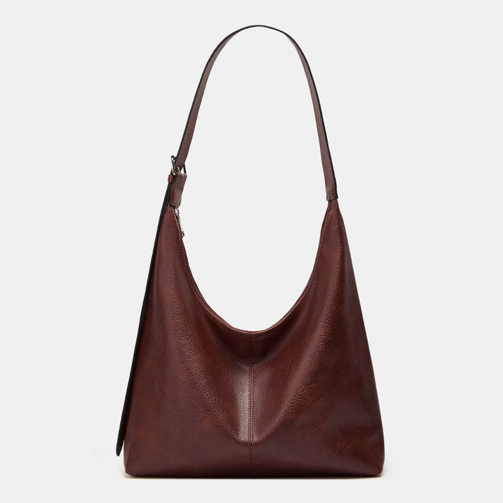 DESIREE™ - Borsa a Spalla in PU Pelle Monocromatica per Donne, Borsa Versatile per Shopping e Lavoro Quotidiano