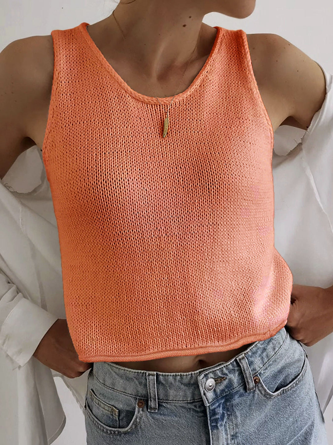 KAREEM™ - Canotta Casual con Collo Rotondo