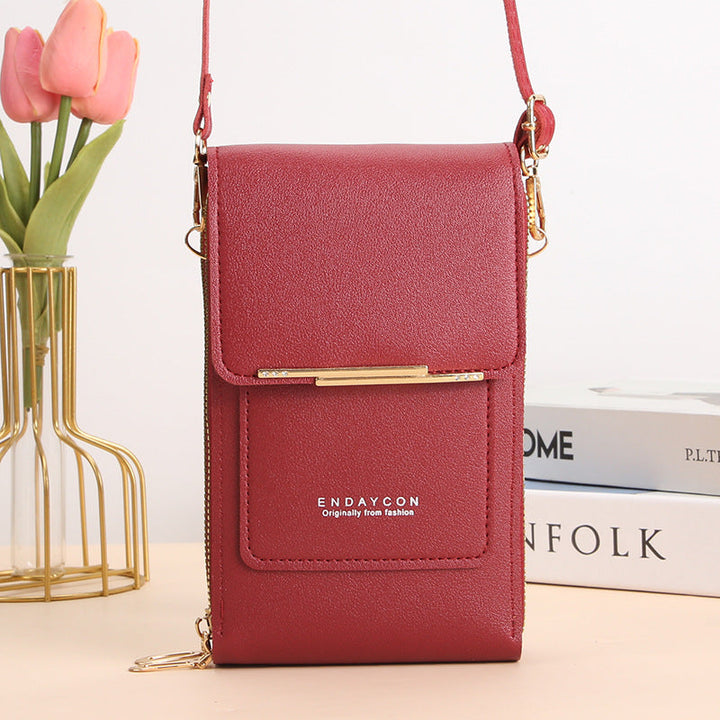 ELIZA™ - Borsa Messenger per Smartphone da Donna con Touch Screen