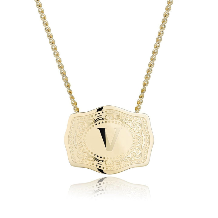 CINDY™ - Collana con pendente a lettera iniziale elegante