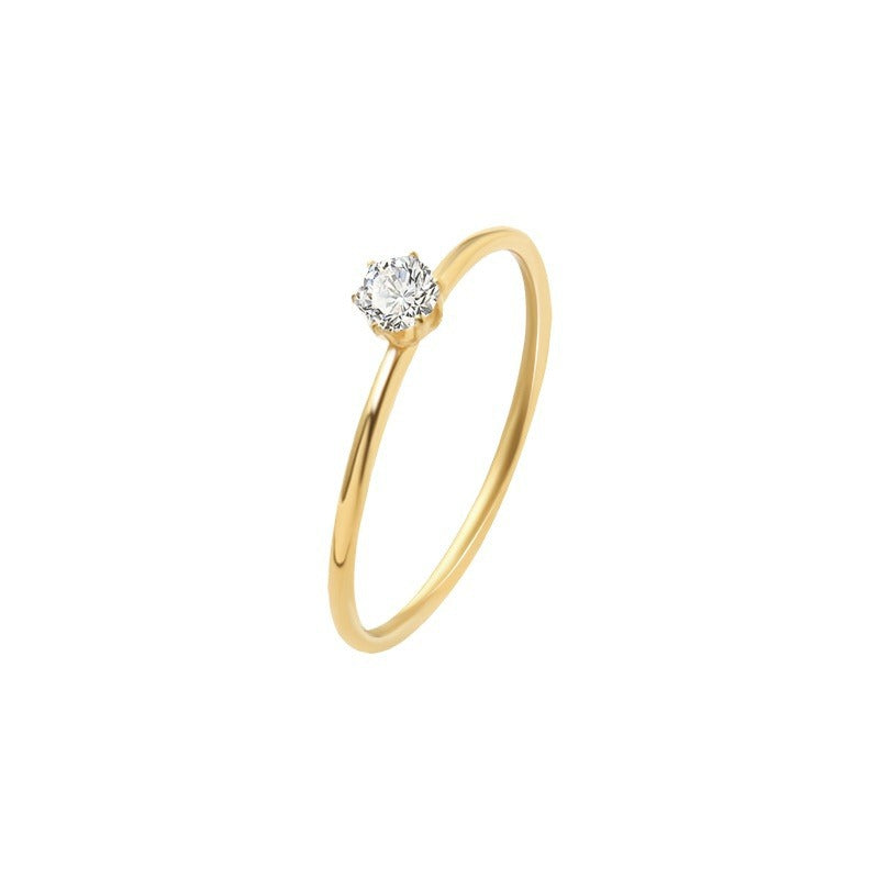 VICTORINE™ – Anello di Eleganza Semplice