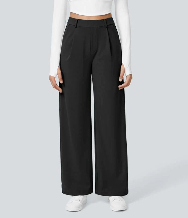 MONAH™ - Pantaloni Minimalisti Casual a Gamba Larga