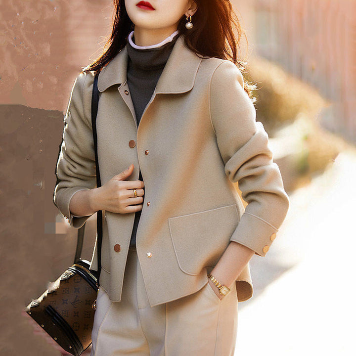 ADELAIDE™ - Cappotto Collare con Bottoni e Maniche Lunghe