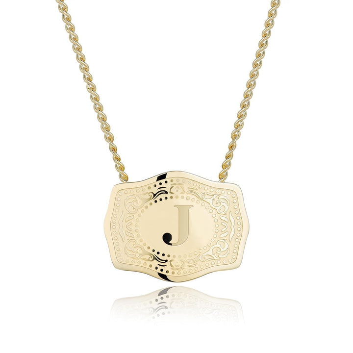 CINDY™ - Collana con pendente a lettera iniziale elegante