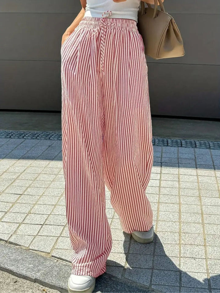 TAITE™ - Pantaloni Estivi a Strisce Relaxed Fit