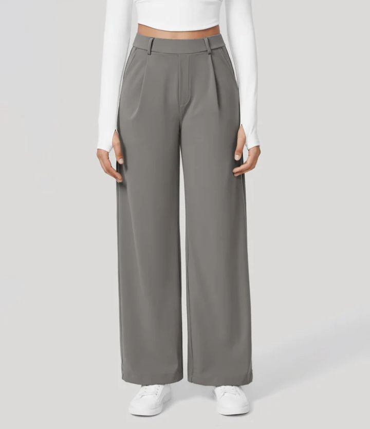 MONAH™ - Pantaloni Minimalisti Casual a Gamba Larga