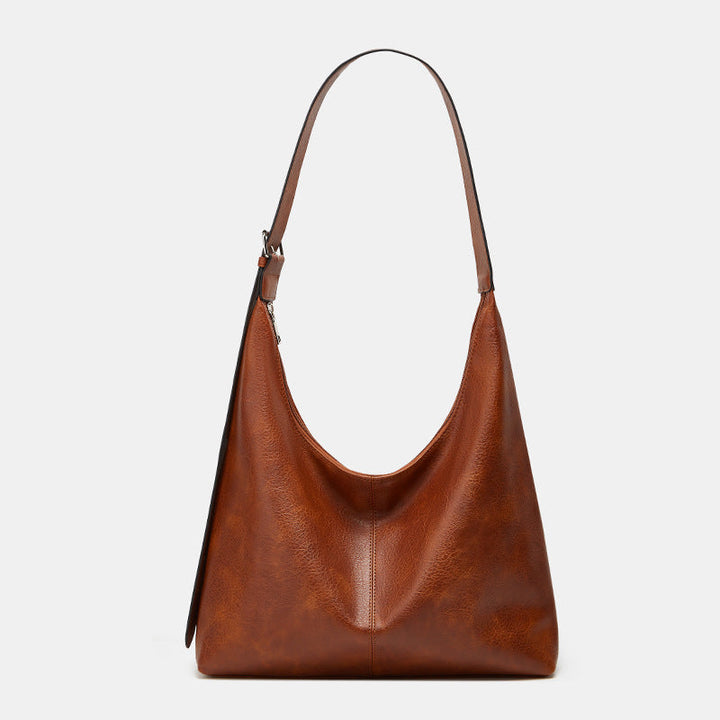 DESIREE™ - Borsa a Spalla in PU Pelle Monocromatica per Donne, Borsa Versatile per Shopping e Lavoro Quotidiano