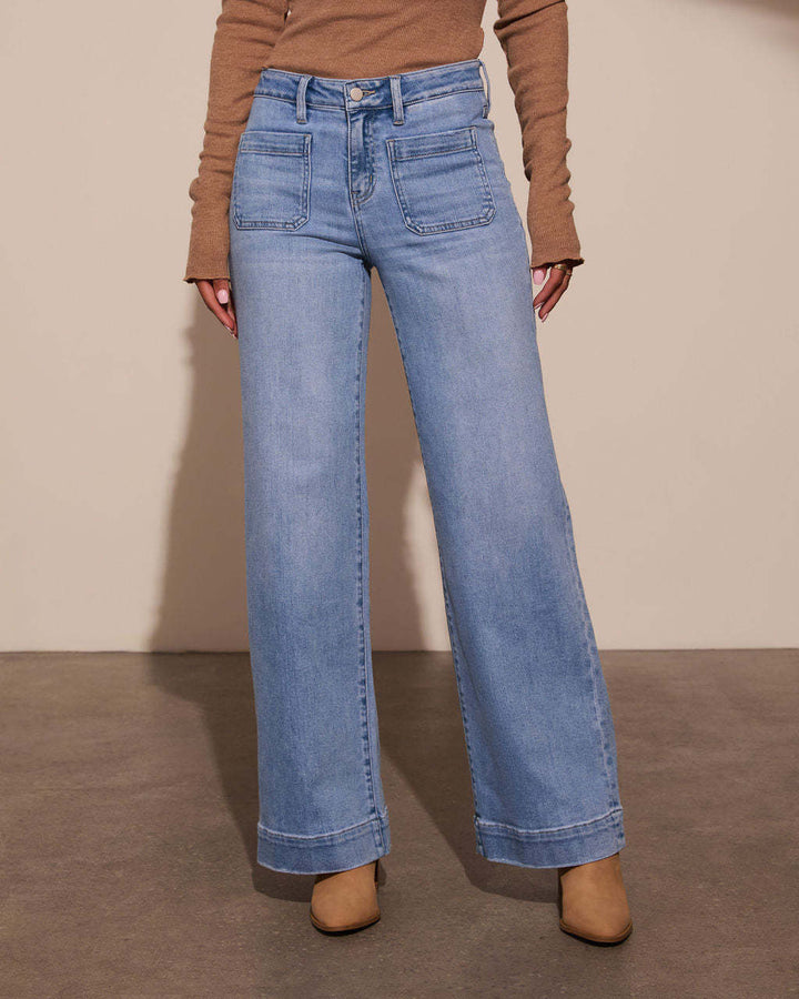 LOVIA™ – Jeans a Vita Alta Slim Fit Retro Classici