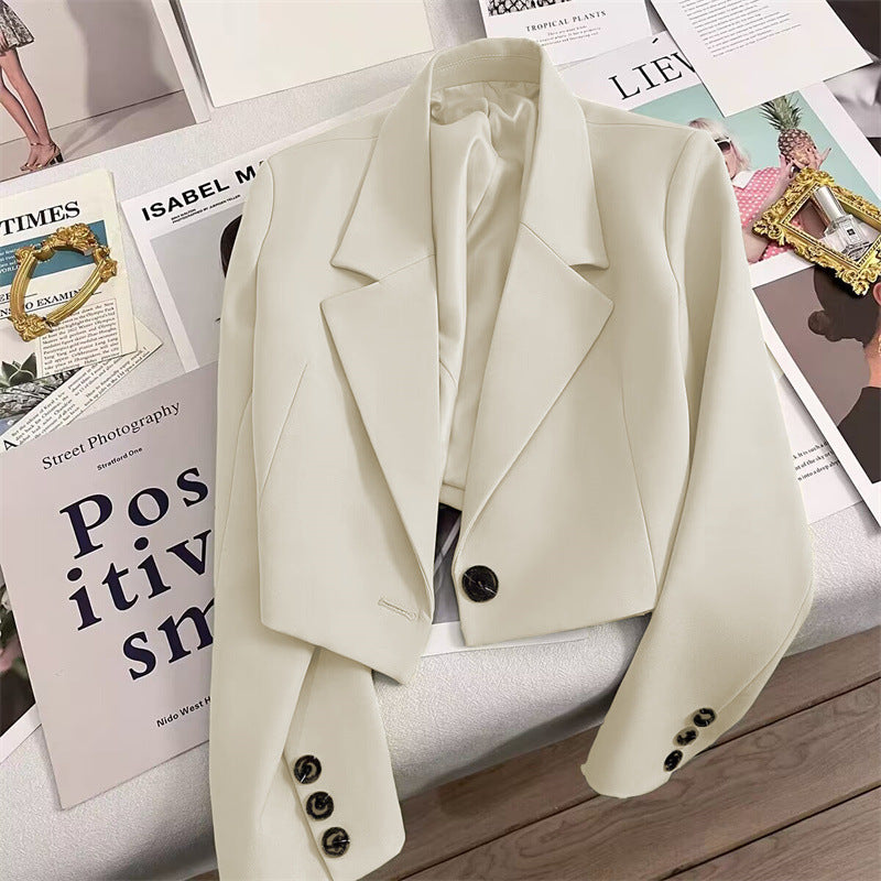 CORALIE™ - Blazer Cropped Sofisticato