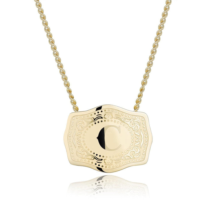 CINDY™ - Collana con pendente a lettera iniziale elegante