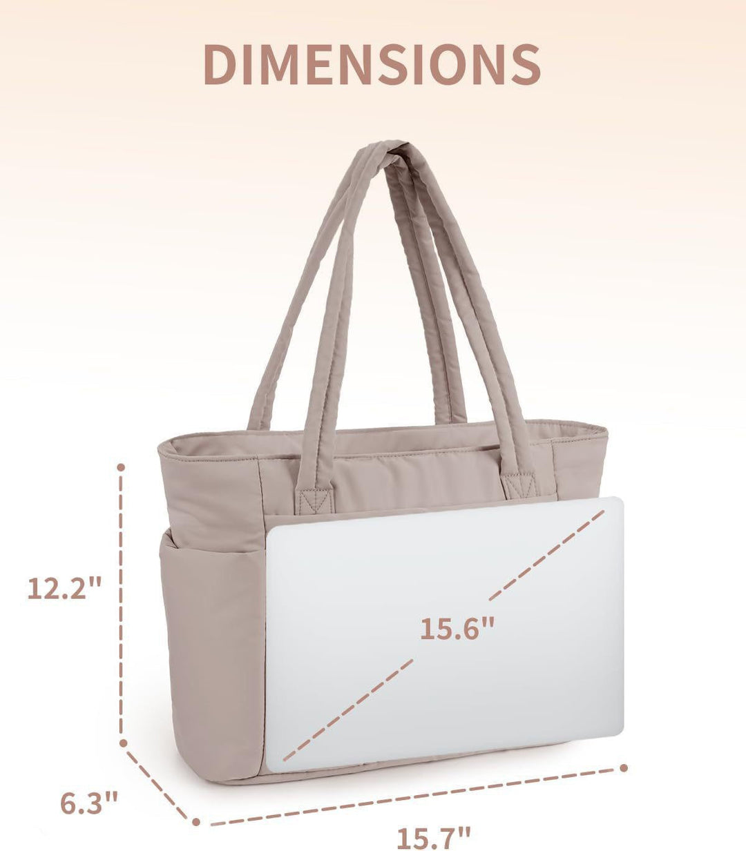HARPER™ – Borsa a Spalla Grande Capacità Trapuntata