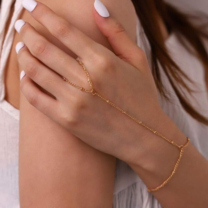 MYLENE™ – Bracciale a Catena Sottile per Mano