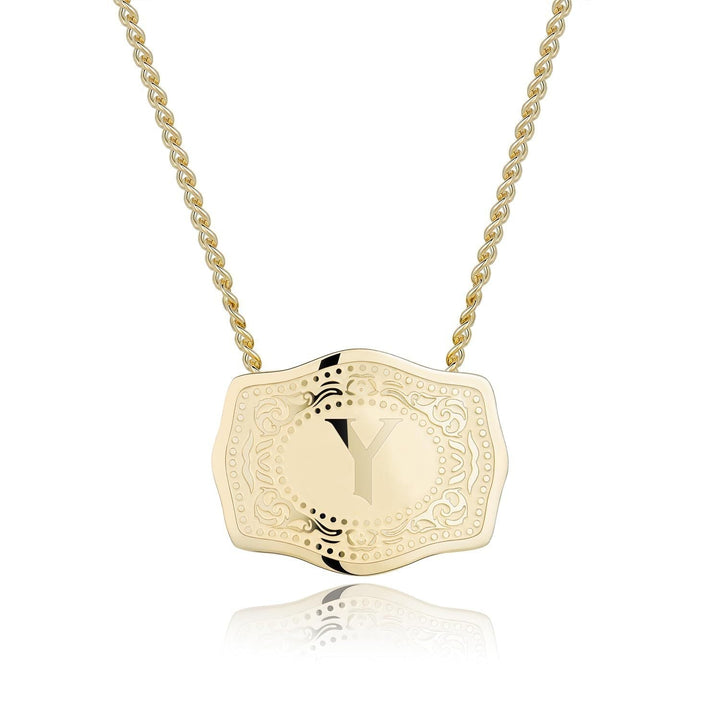 CINDY™ - Collana con pendente a lettera iniziale elegante