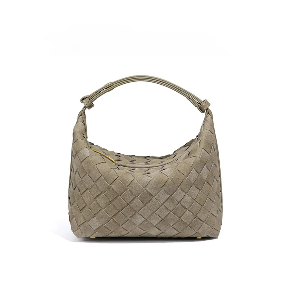 LISANNE™ – Borsa Strutturata Intrecciata Opaca