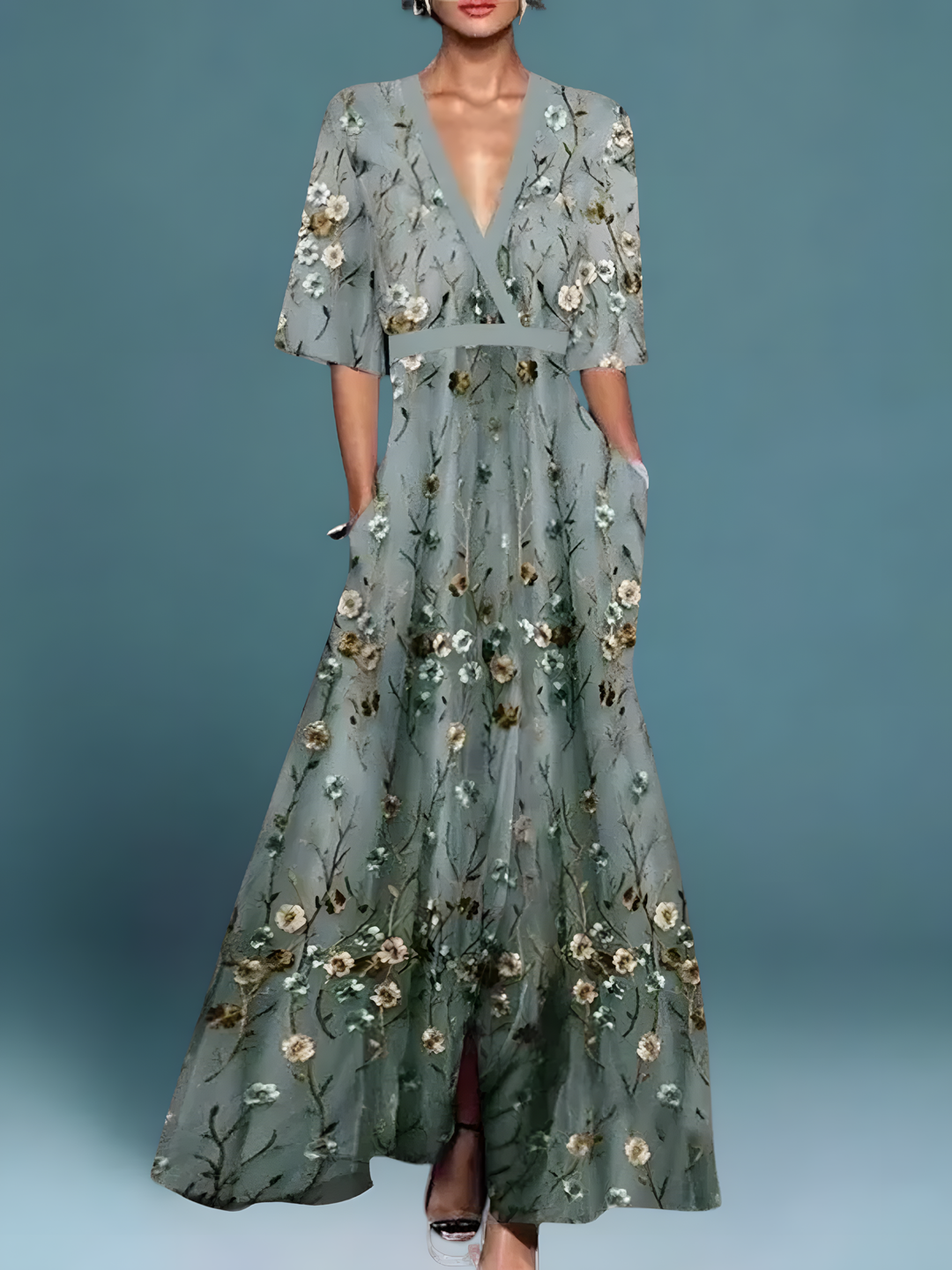 LAURE | ABITO FLOREALE ELEGANTE