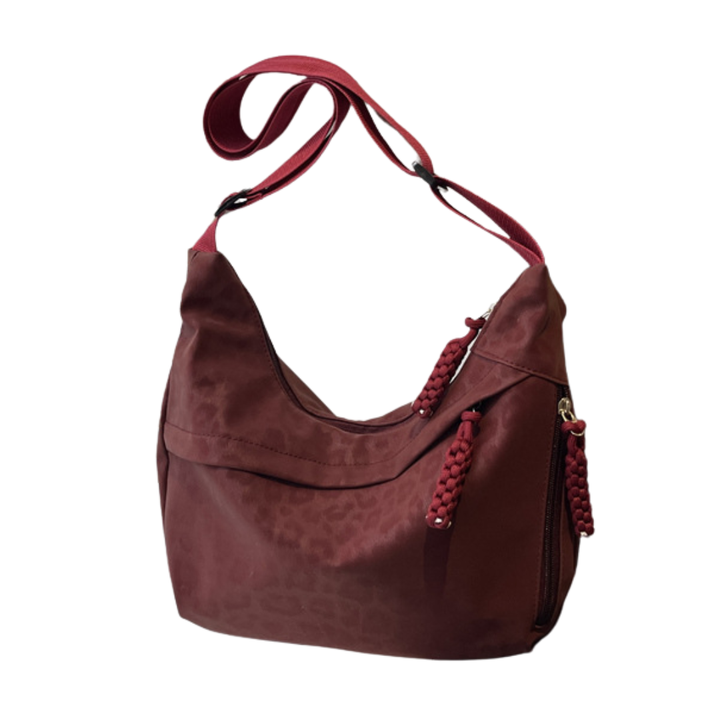 NADIA™ – Borsa a Tracolla con Stampa Leopardo Selvatica