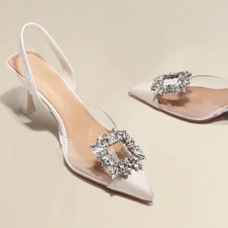 ROCHELLE™ – Tacchi a Punta Elegante e Brillante