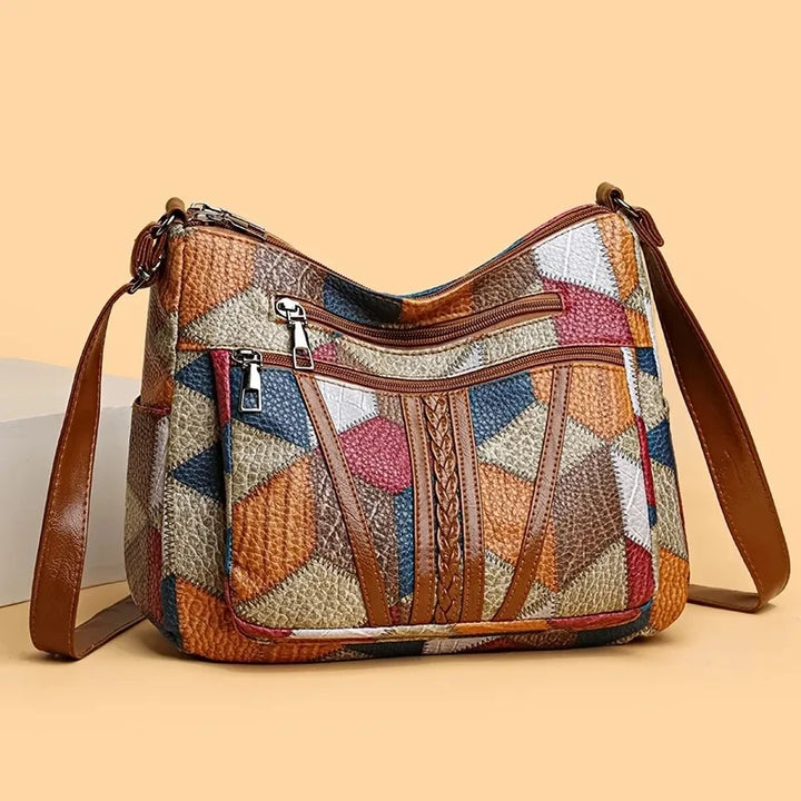 ROSELINE™ – Borsa in Pelle Vintage Chic
