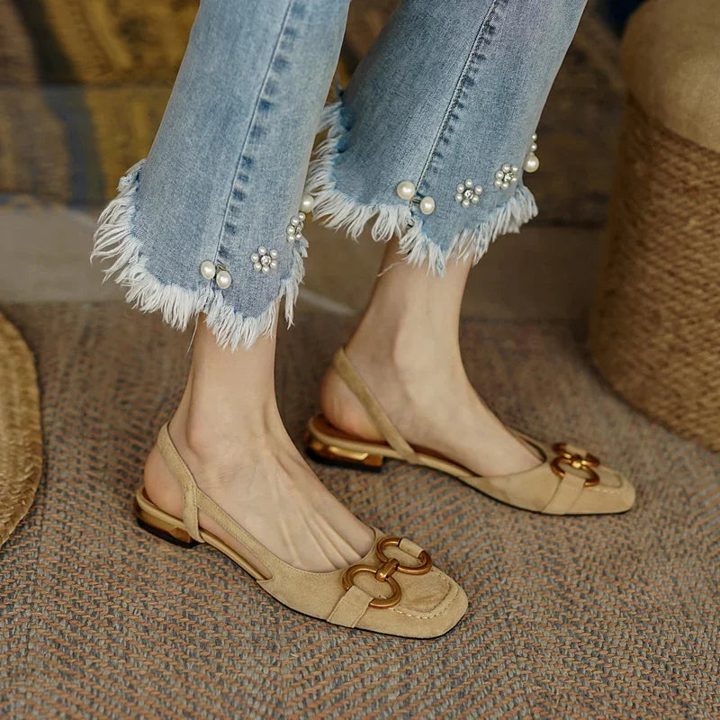 Ginevra | Slingback con Morsetto