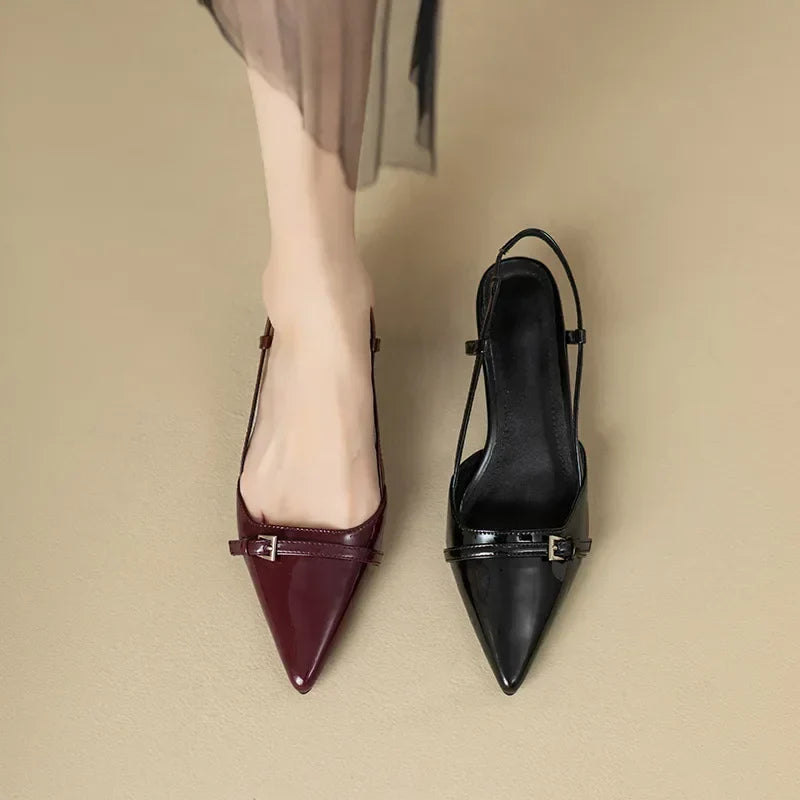 MIRELLA™ – Sandali Classici con Tacco Medio