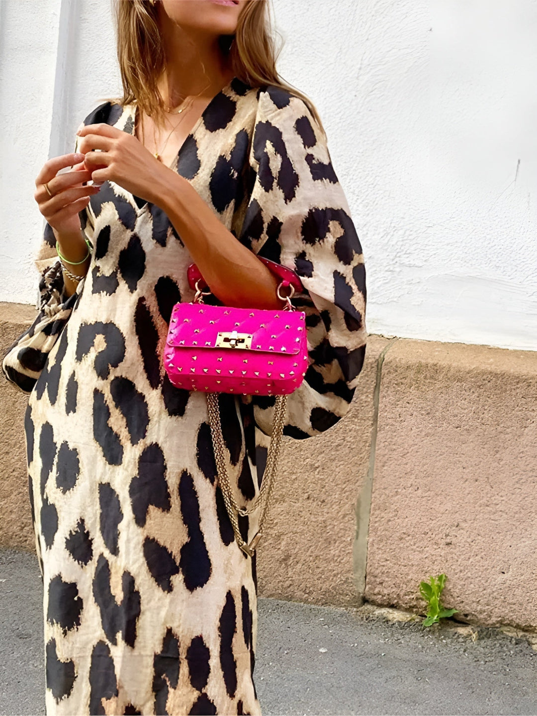 SILVIE | ABITO LEOPARDO BOLD ED ELEGANTE