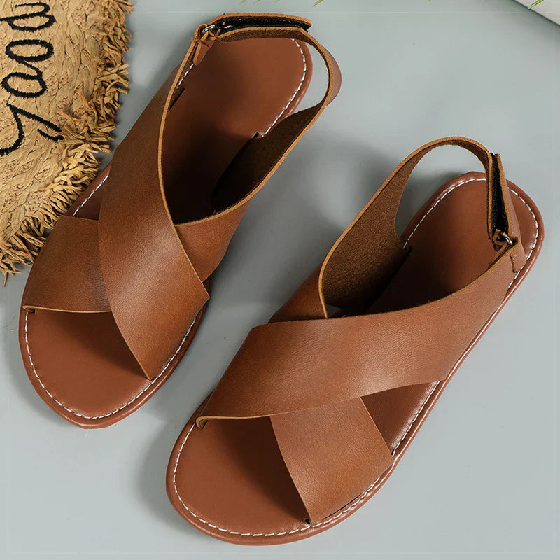 TANYA™ – Sandali Piattaforma Criss-Cross Eleganti