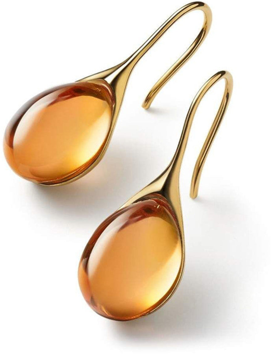 ROMY™ - Orecchini a Goccia in Cristallo in Oro e Argento