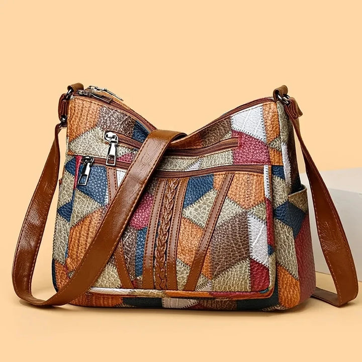 ROSELINE™ – Borsa in Pelle Vintage Chic